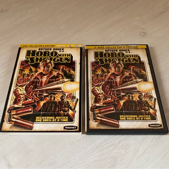 Hobo With A Shotgun DVD 2 Disc Collector’s Edition Slipcase Rutger Hauer - Picture 2 of 5